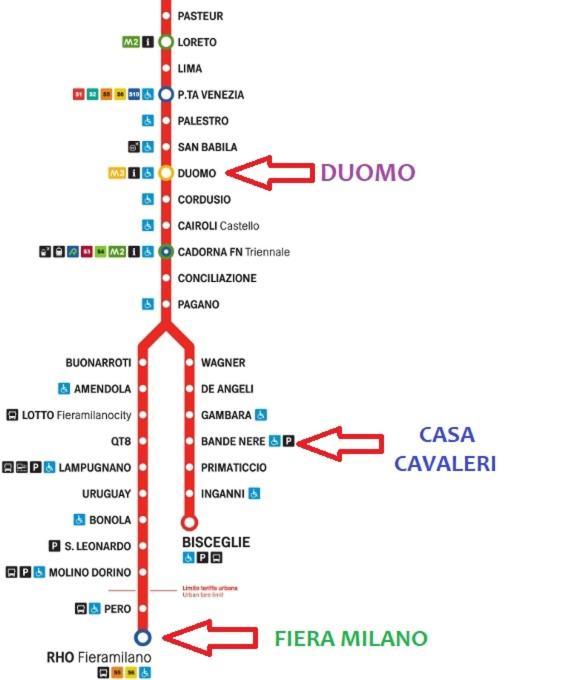 Casa Cavaleri Sweet Apartment Mm Bande Nere Milán Exteriér fotografie